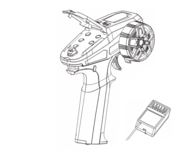 Absima Transmitter & Receiver Set 1610171