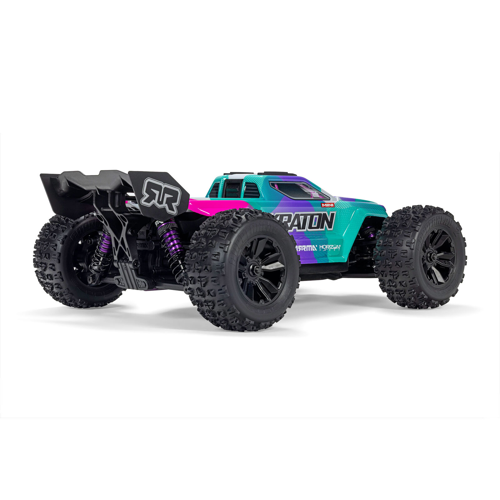 ARRMA 1/16 MINI KRATON 3S DSC 4X4 RTR Brushless Speed Truck Türkis/Rosa incl Akku & Lader - Abbildung 6