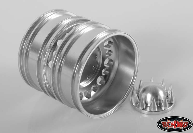 RC4WD Choas Semi Truck Rear Wheels w/Spiked Caps Z-W0153