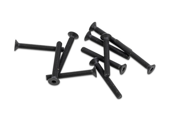 HPI FLAT HEAD SCREW M3x25mm (HEX SOCKET/10pcs) 160380