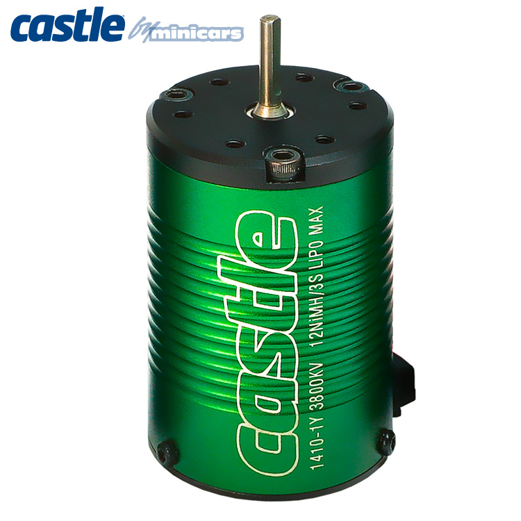 Castle Brushless Motor, Inrunner, 1410-3800KV * 060-0021-00
