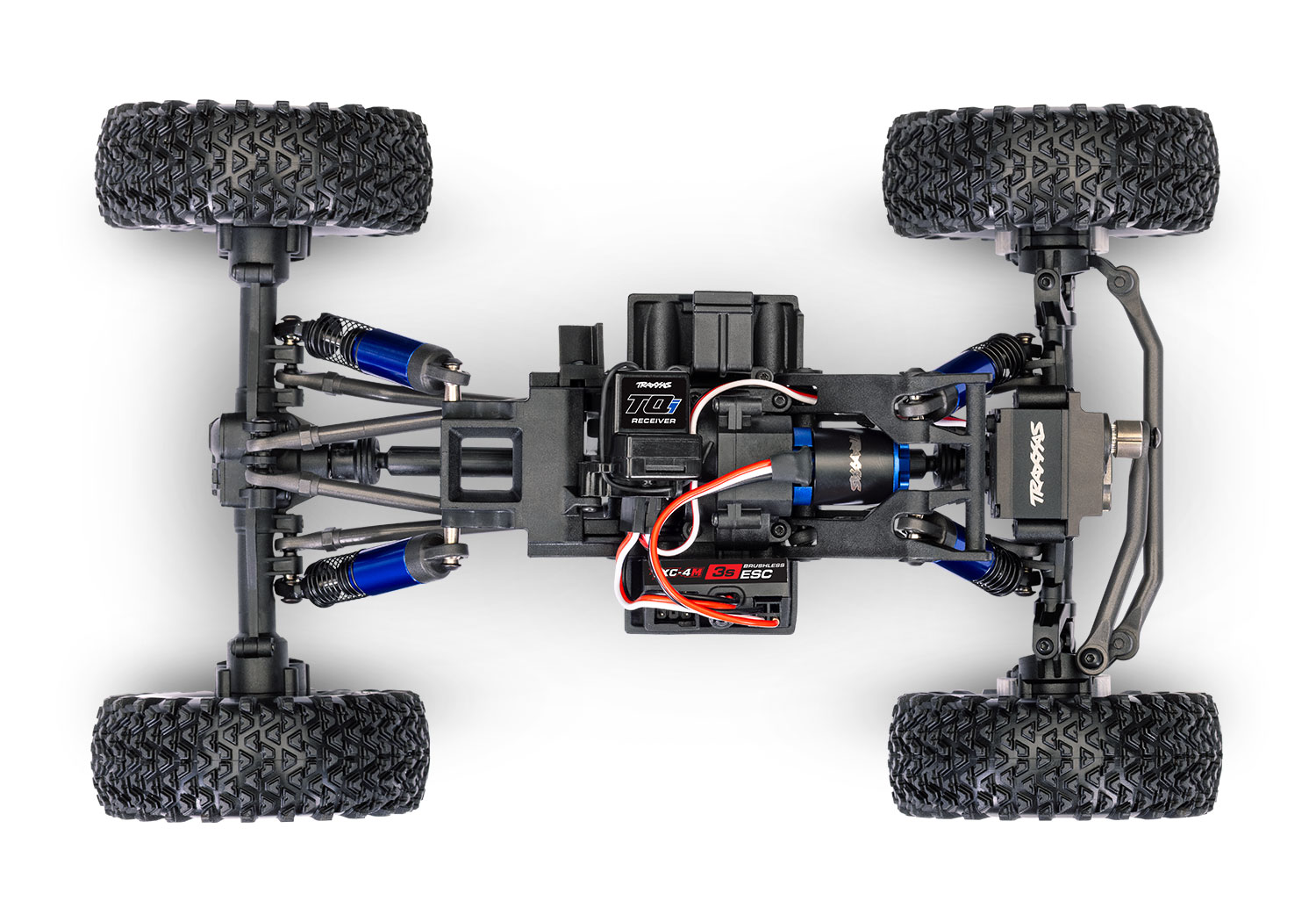 Traxxas TXC-4M Extreme Brushless Crawler 1/18 RTR orange RTR m. Akku&Lader 120074-1-ORNG - Abbildung 9