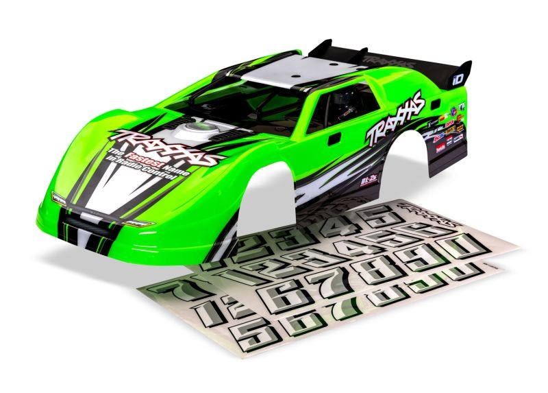 Traxxas Karosserie Slash Late Model komplett grün 10423-GRN