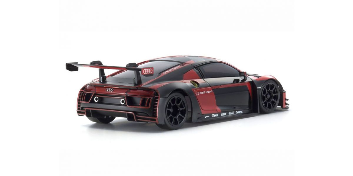 Kyosho Autoscale Mini-Z Audi R8 LMS 2015 Black-Red (W-MM) MZP246BKR