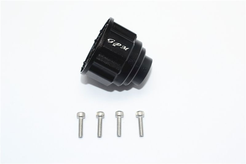 GPM Alu Differentialgehäuse vorn/mitte schwarz Traxxas UDR - Abbildung 1