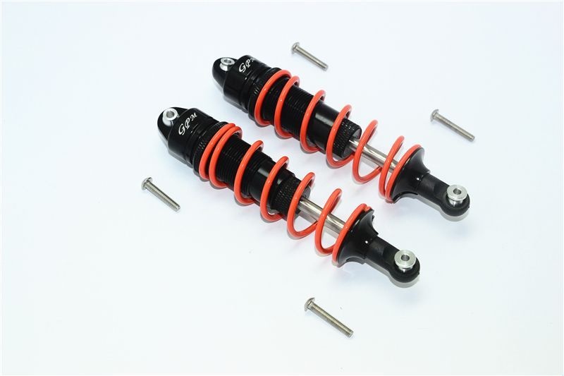 GPM Alu Dämpfer 110mm v/h schwarz ARRMA Nero 6s MAN110F/RBKBEB