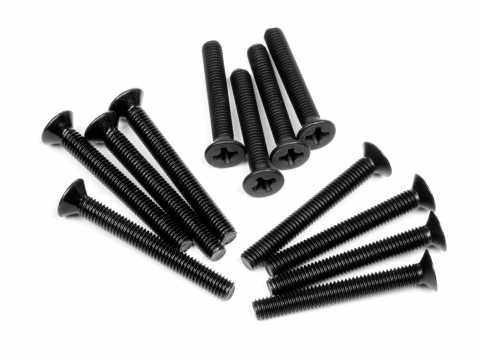 HPI Radträger Schrauben-Set (E10) 88013