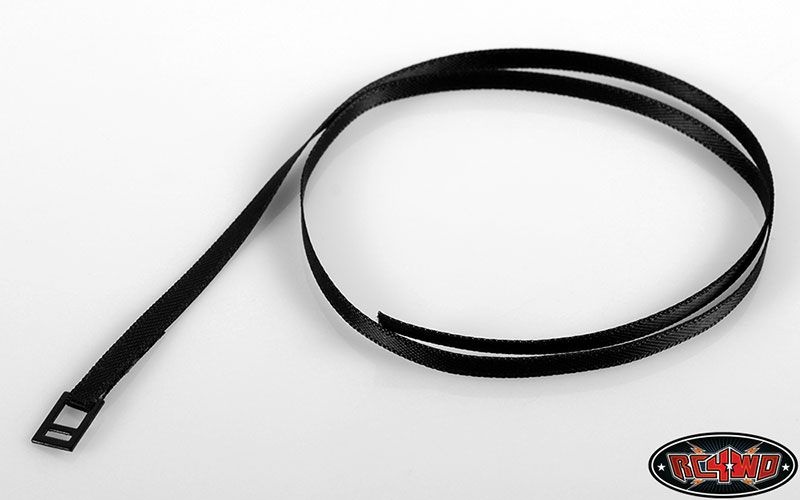 RC4WD Black Tie Down Strap with Metal Latch Z-S0925