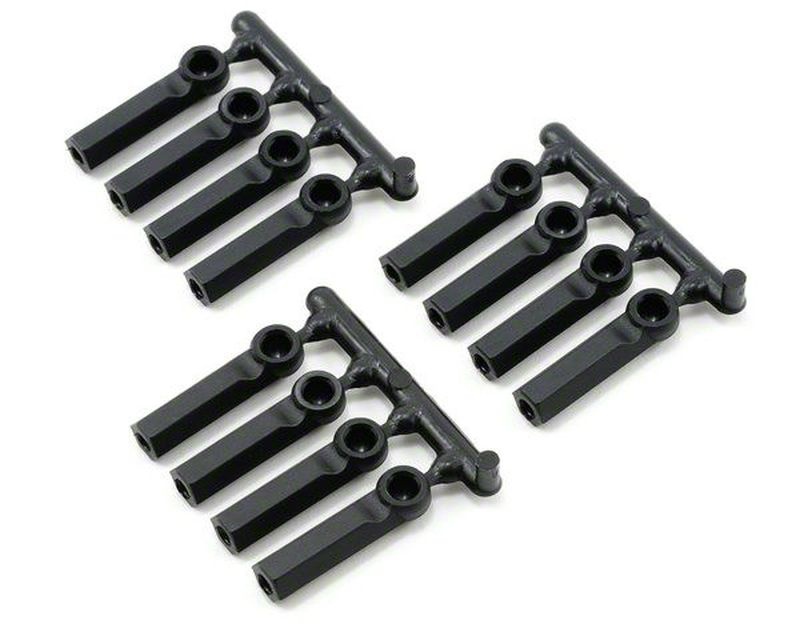 RPM Kugelpfannen lang (12) 4-40 schwarz 73392