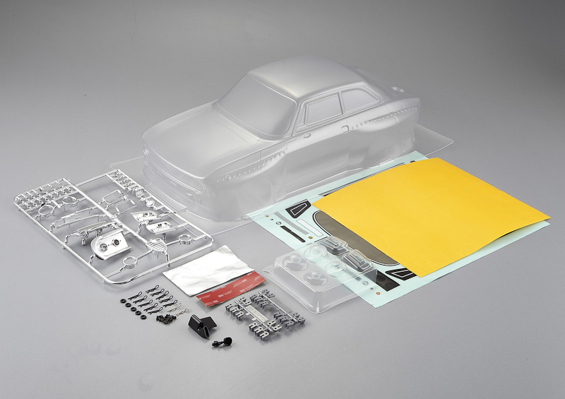 KB48318 Alfa Romeo 2000 GTAm  Karosserie unlackiert 195mm Kit
