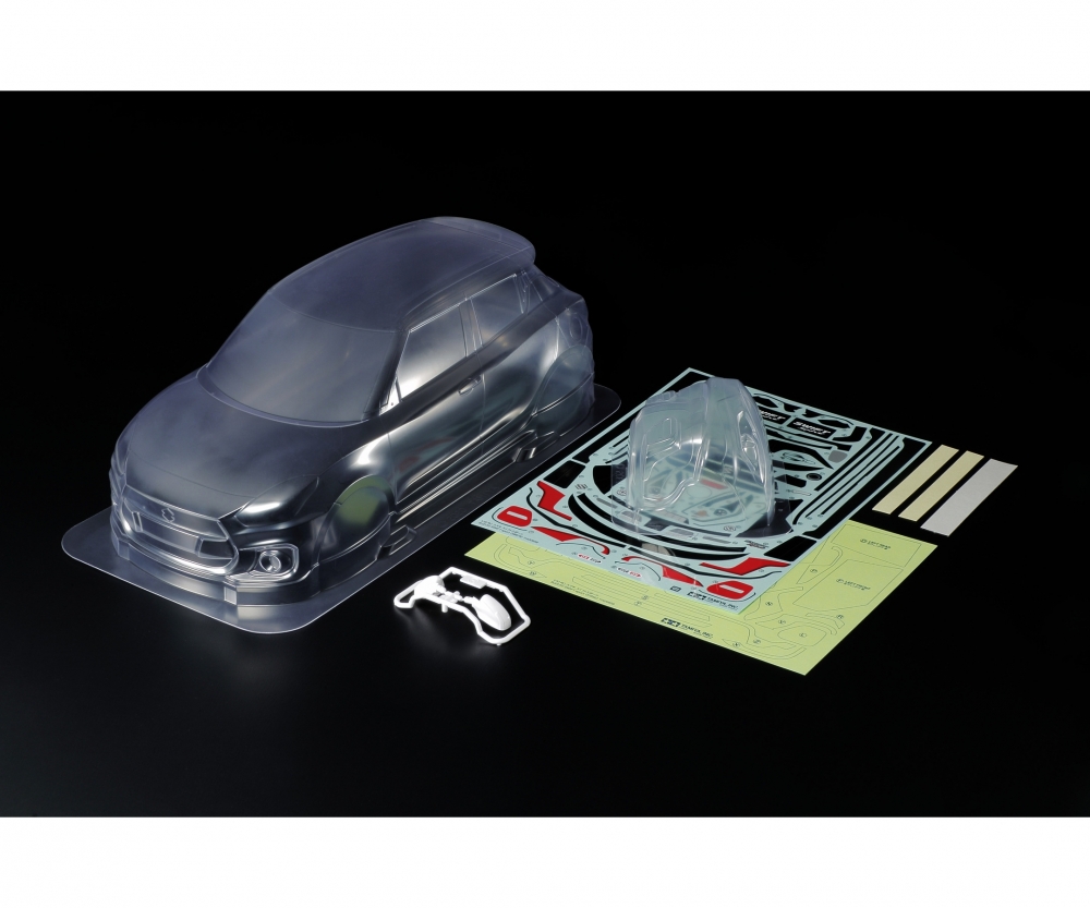 Tamiya 51652 Karosserie Satz Suzuki Swift sport M-C RS239mm 300051652