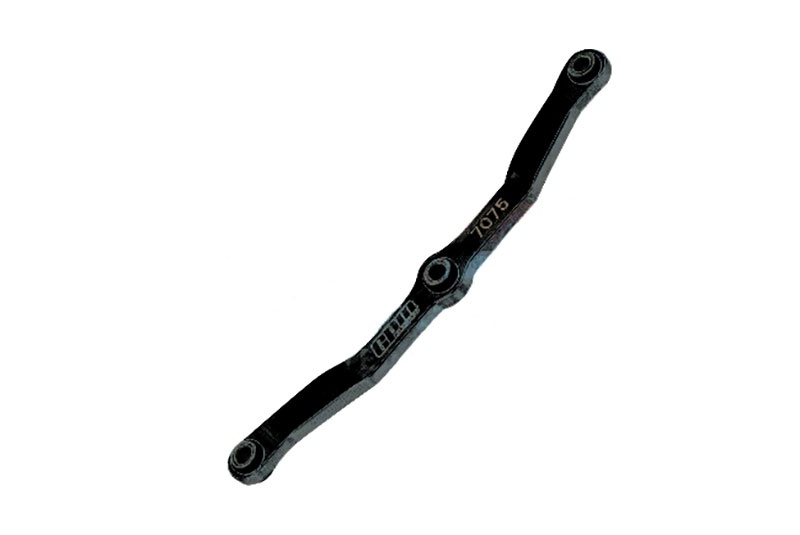 GPM Lenkplatte 7075-T6 Alu schwarz Traxxas-4M - Abbildung 1