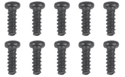 Absima Round head screws (2.3×12) AB30-LS02