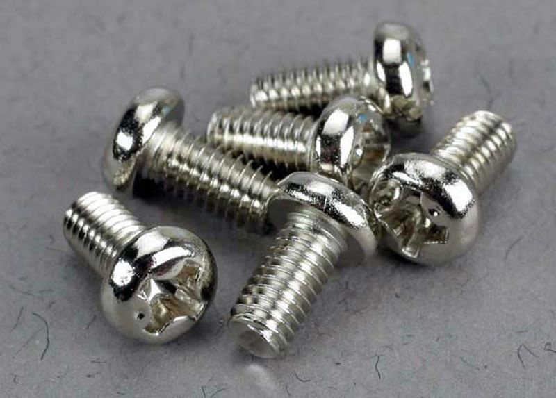 Traxxas Schrauben RHM 3x6mm (6) 2558