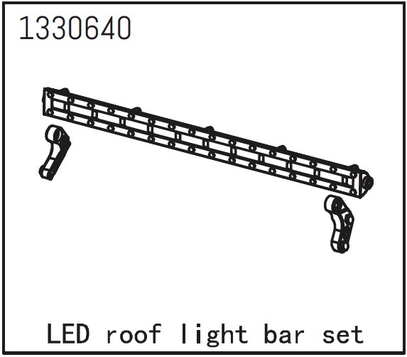 Absima LED Dachlichtleistenset - Yucatan 1330640