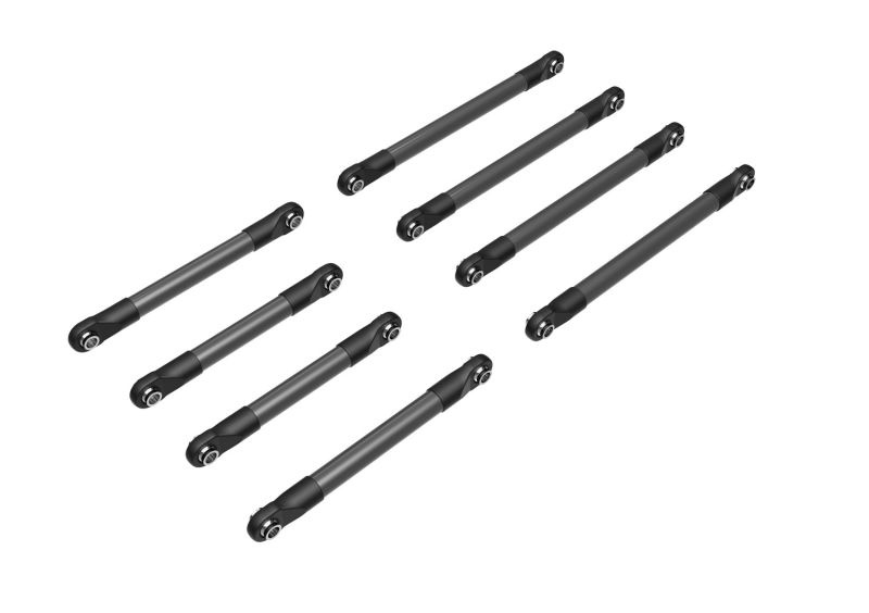 Traxxas Aufhängung Set 6061-T6 Aluminum Dark Titanium eloxiert 9749-GRAY