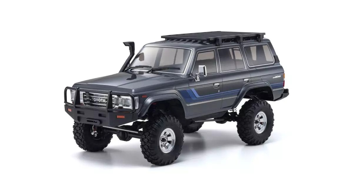 Kyosho KC10 Toyota Land Cruiser 60 Crawler Blau 4WD 1:10 Readyset 34801T2B - Abbildung 1