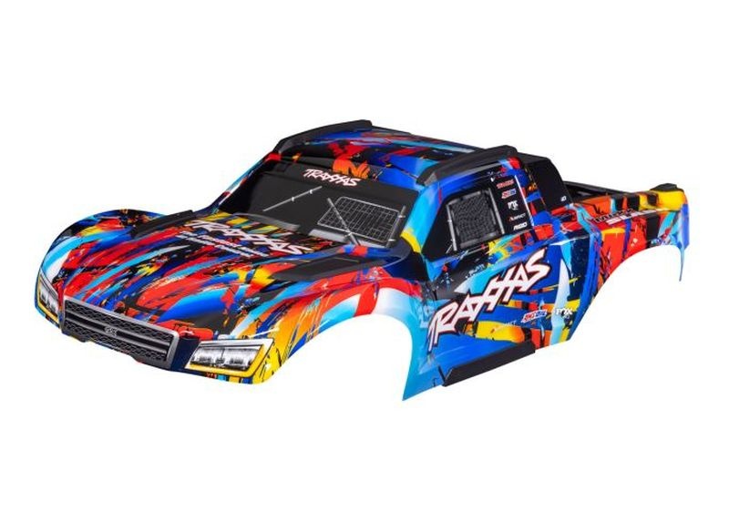 Traxxas Karosserie Maxx Slash RocknRoll mit Aufkleber  10211-RNR - Abbildung 1