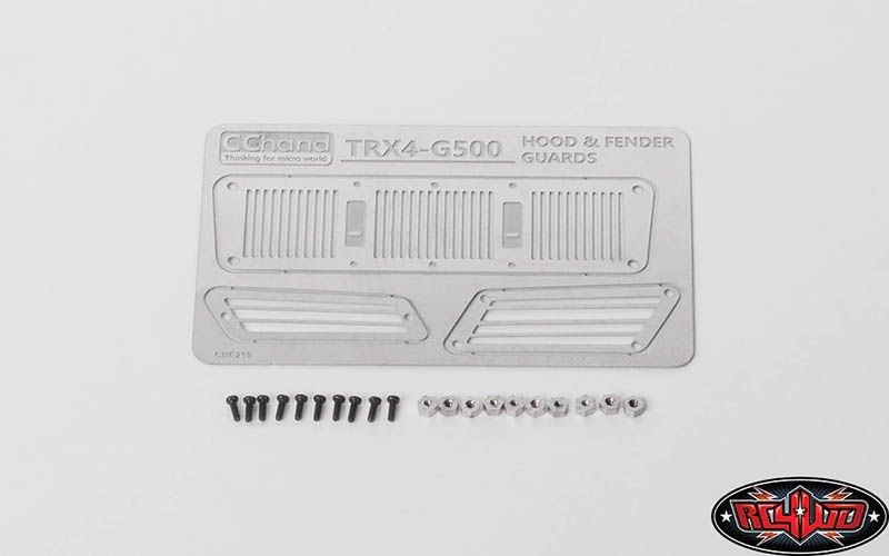 RC4WD Metal Hood and Fender Vents for Traxxas TRX-4 Mercedes-Benz VVV-C0801