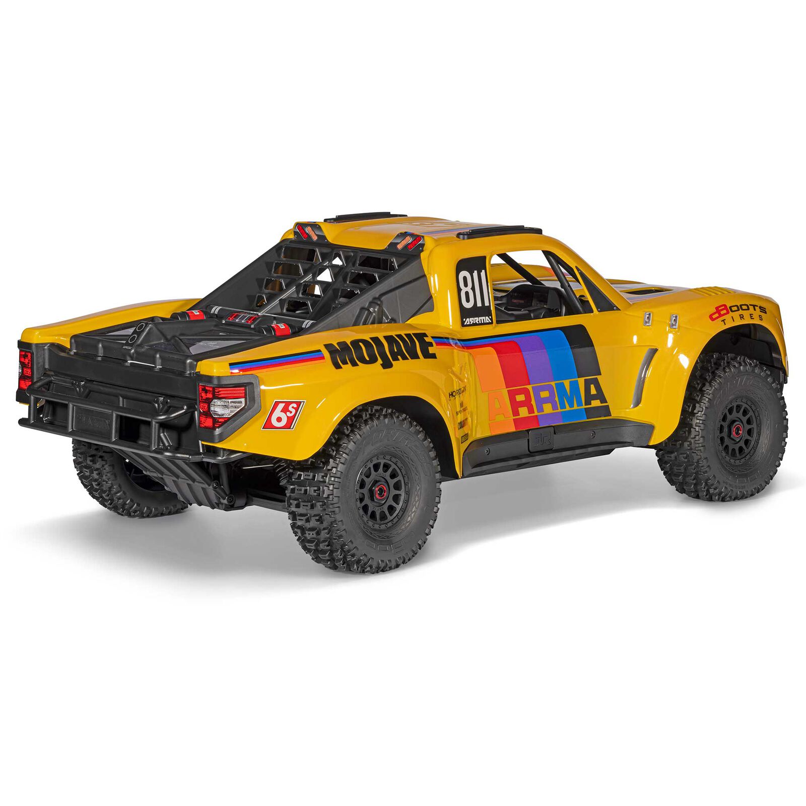 ARRMA Limited Edition 1/7 MOJAVE 6S 4X4 RTR Brushless Desert Truck, Yellow - Abbildung 3