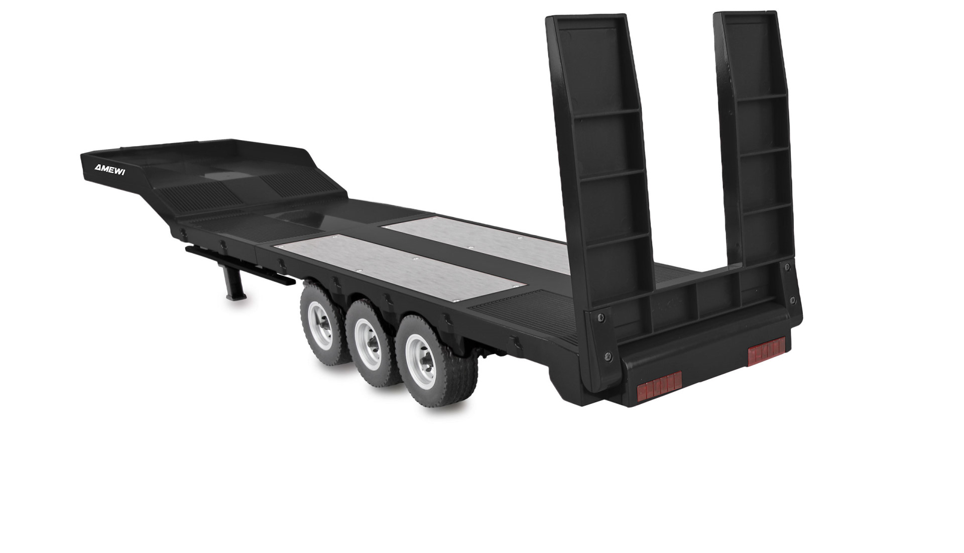 Amewi Tieflader-Sattelauflieger Dreiachser für Scania 1:18 schwarz 22761 - Abbildung 6
