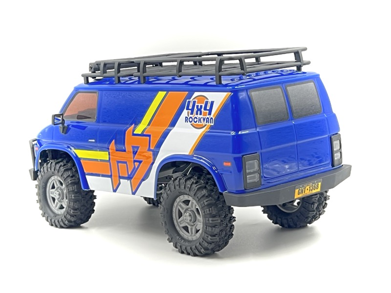 Hobby Plus 1:18 Crawler CR18P EVO-V2 Rock Van blue RTR HBP1810503-BL - Abbildung 2