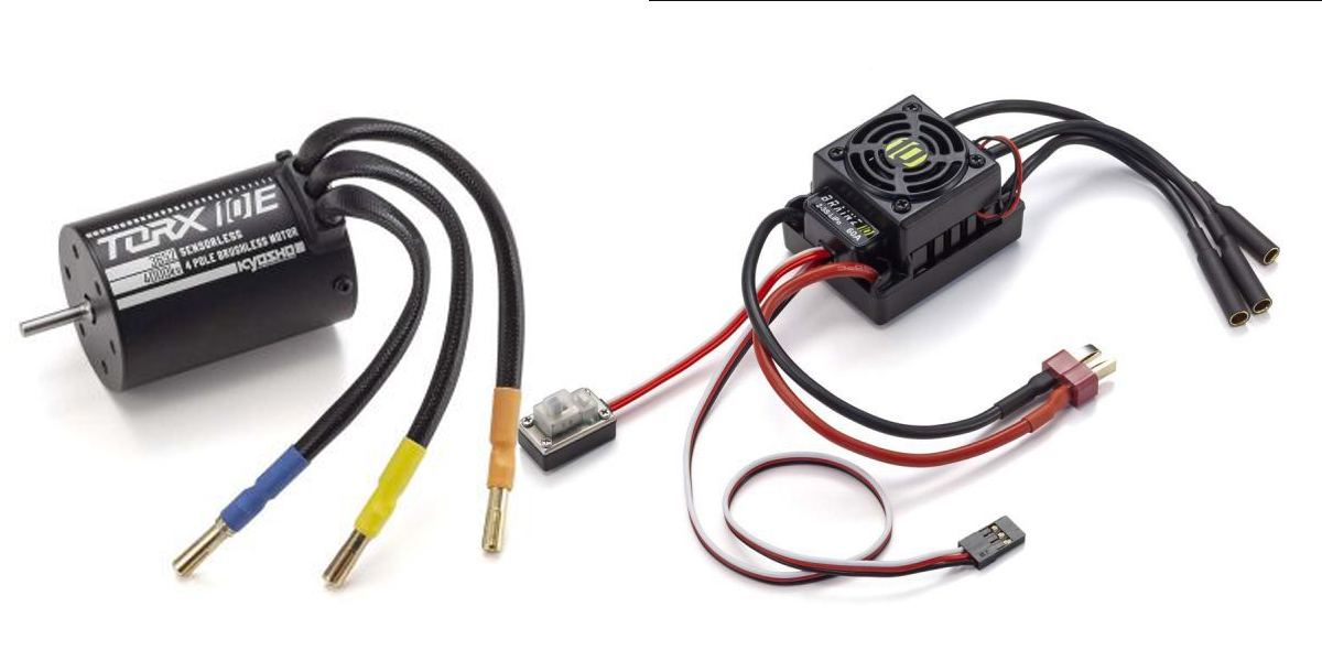 Kyosho COMBO Speed House VE Torx10E 4000KV - Brainz10 ESC 60A 70615-82249