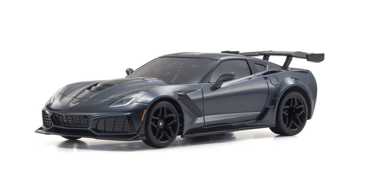 Kyosho Mini-Z RWD Chevrolet Corvette ZR1 Shadow Grey (W-MM/KT531P) 32330-240GM