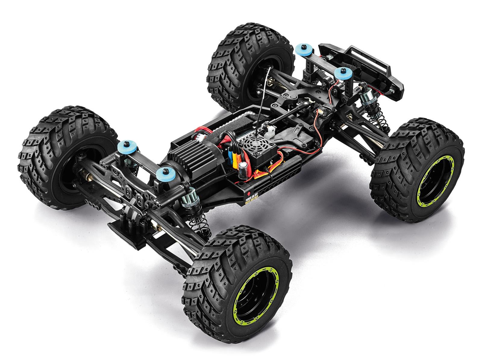 BLACKZON Smyter MT Turbo 1/12 4WD 3S Brushless Monster Truck Grün 540230 - Abbildung 5