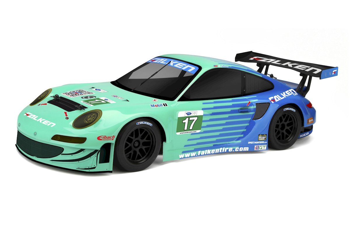 HPI Porsche 911 GT3 RSR 2012 Karosserie (206mm/210mm) 108370 - Abbildung 1