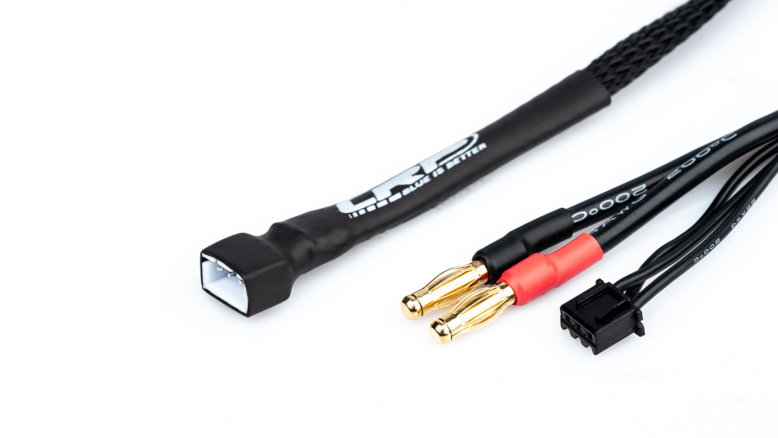 LRP 2S-Ladekabel RX / TX 60cm 4mm und XH / XH