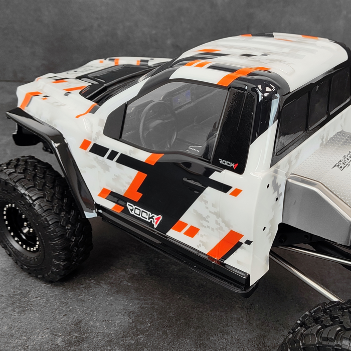 Bittydesign ROCK1 1/10 Clear Body for 313mm Wheelbase Crawler Pre-Cut (Only Cab) BDCR-RK1-C