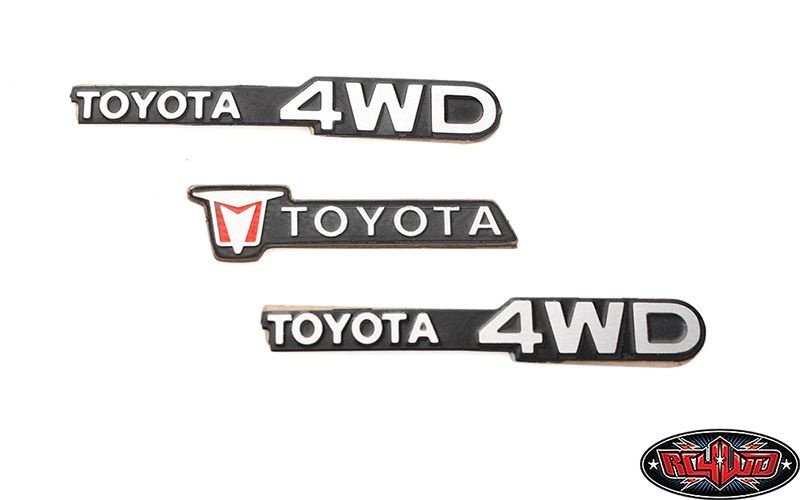 RC4WD 1982 Toyota Pickup Metal Emblems Z-S0574