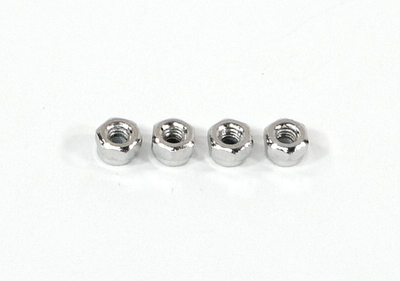 HPI Stoppmutter M2.6 silber (4St) Z661 - Abbildung 1