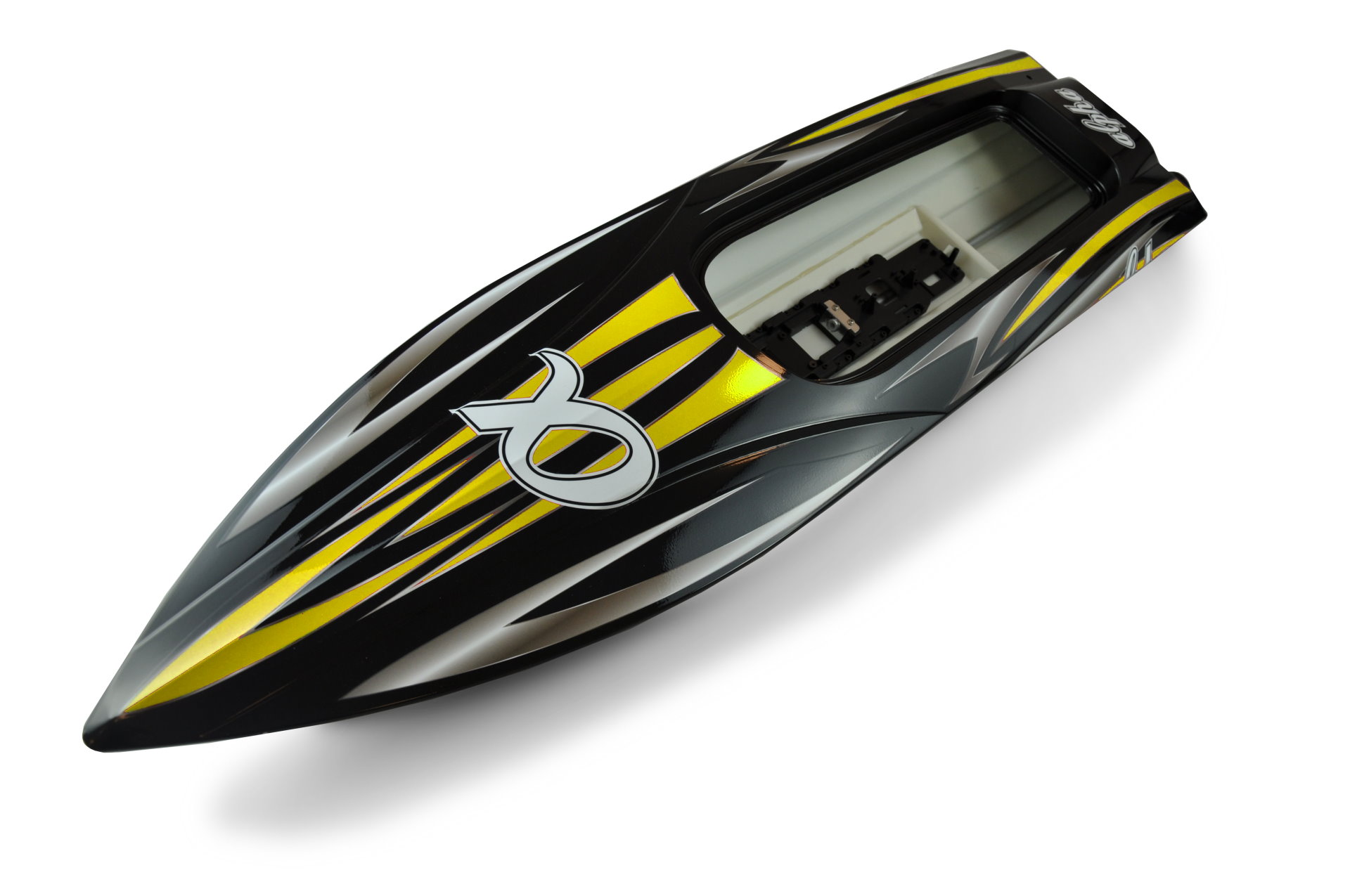 Joysway Rumpf Rennboot Alpha gelb 890104