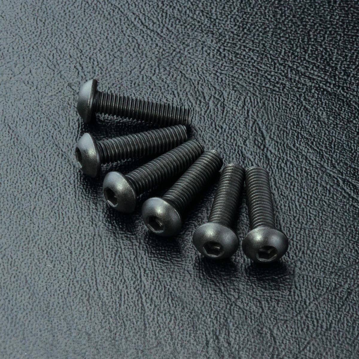 110029 Rundkopfschraube Innensechskant M3x12mm (6 Stück)