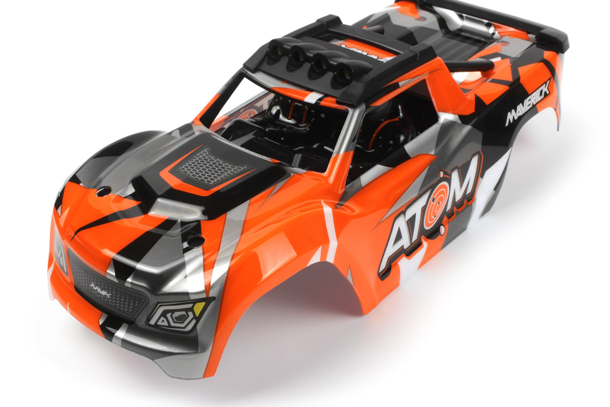 Maverick Atom Assembled Bodyshell (Orange) 150533