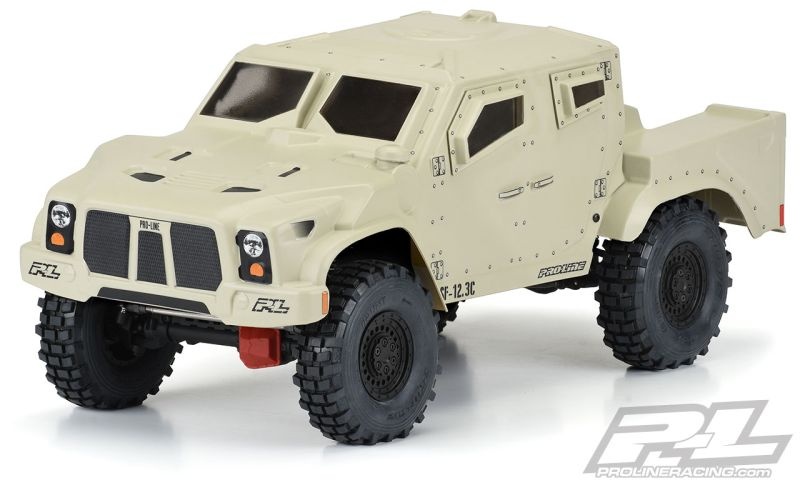 Pro-Line Strikeforce Karo klar für 12.3 (313mm) Scale Crawler 3576-00
