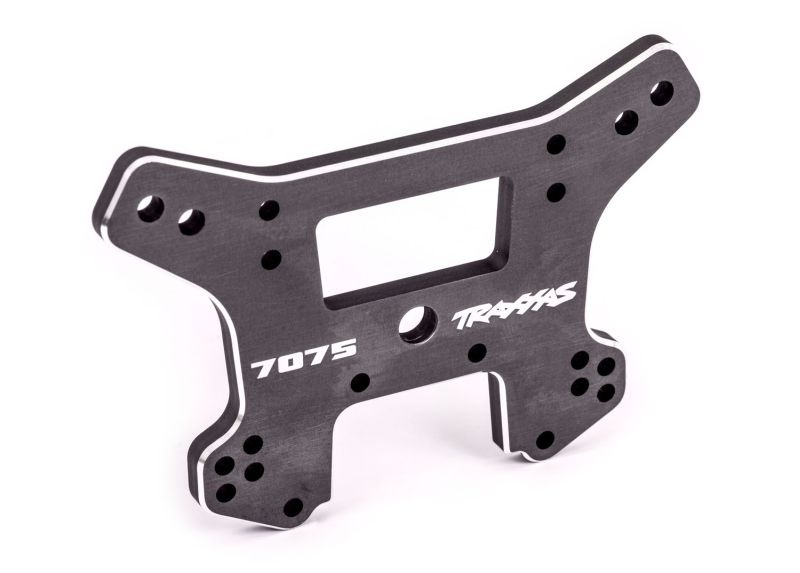 Traxxas Dämpferbrücke vorn 7075-T6 Alu dunkelgrau eloxiert 9639A