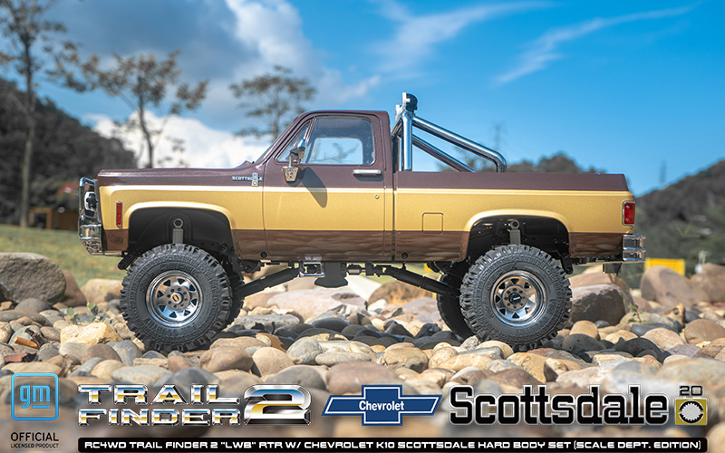 RC4WD Trail Finder 2 LWB RTR mit Chevrolet K10 Scottsdale HardBody RC4WD (Scale Dept. Edition) - Abbildung 8
