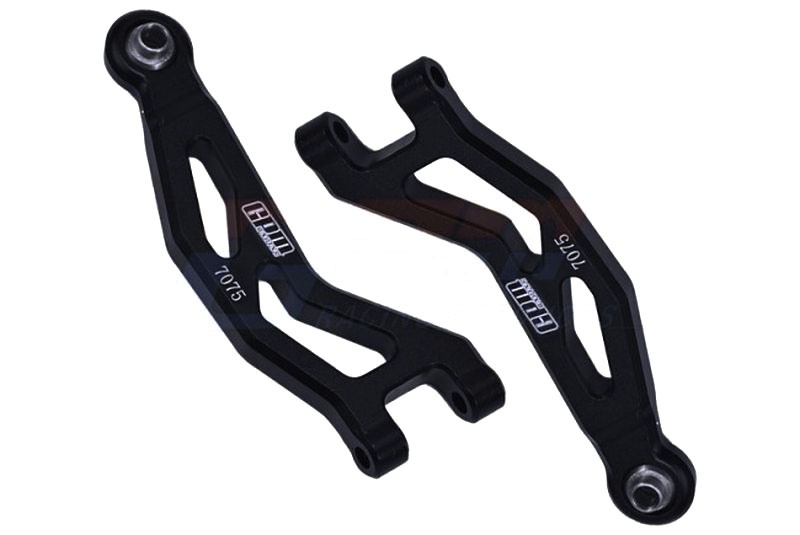 GPM Querlenker 7075-T6 Aluminium vorne oben schwarz (2) für ARRMA 1/18 Granite 4WD MGG054BK