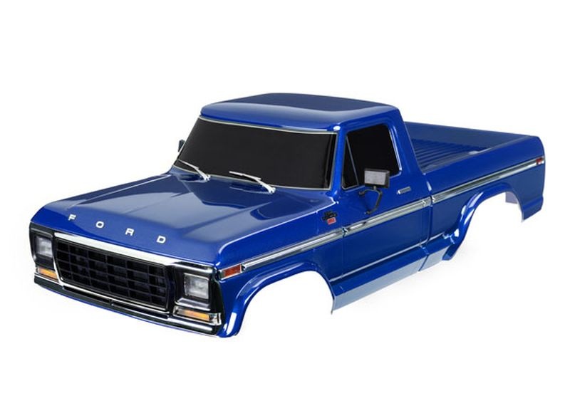 Traxxas Karosserie 1979 Ford F-150 blau mit Anbauteilen 9230-BLUE