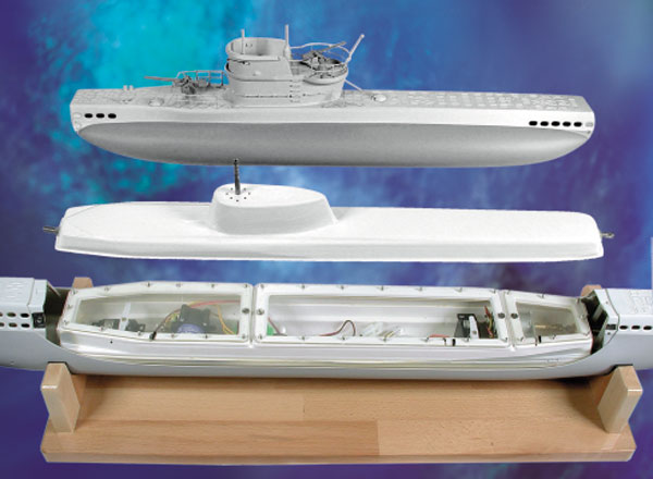 KRICK U-Boot Typ VII Grundbaukasten 20310
