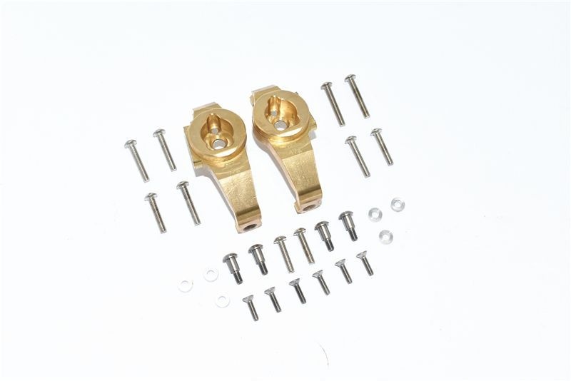 GPM Messing C-Hub Set vorn Traxxas Traxxas4 & 6