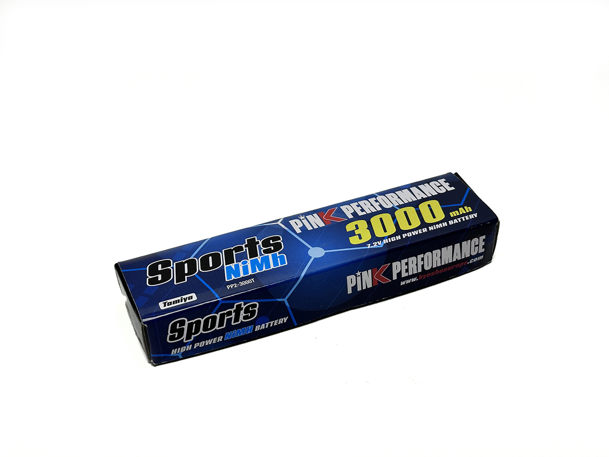 Pink Performance Sports NiMH Akku 7.2V-3000Mah (Tamiya) 133x46x25mm 340g PP2-3000T