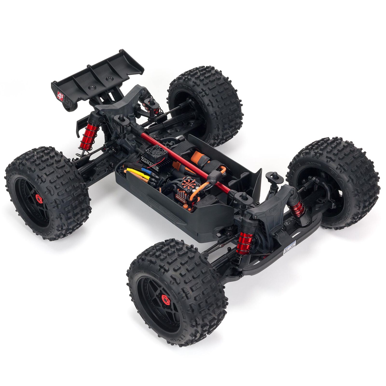 ARRMA 1/10 OUTCAST 4X4 4S V2 BLX Stunt Truck RTR, Blue  ARA4410V2T2