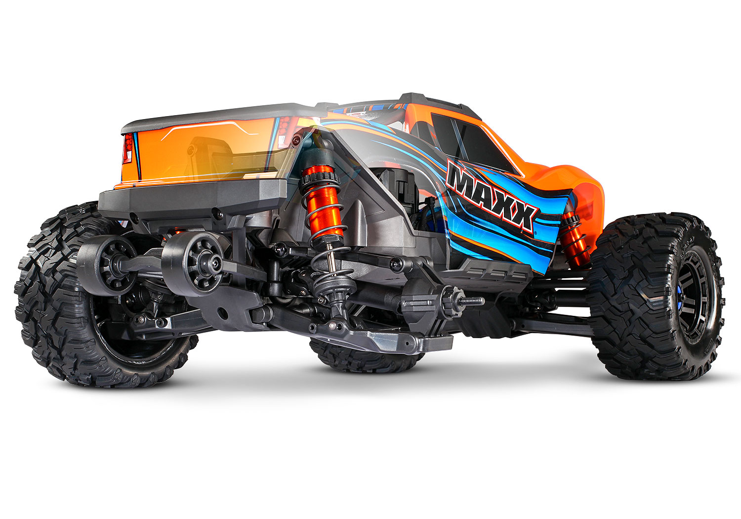 Traxxas Wide MAXX 4x4 Rot RTR VXL-4S Brushless Monstertruck ohne Akku/Lader 89086-4 - Abbildung 6