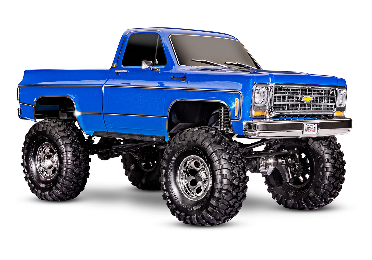 TRAXXAS TRX-4 Chevy K10 High-Trail Blau Metallic RTR Scale Crawler 92056-4 - Abbildung 1