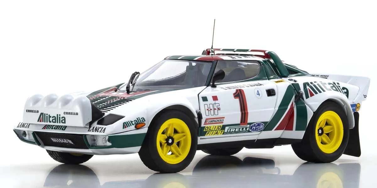Kyosho 1:18 Lancia Stratos HF S.Munari Winner Monte Carlo 1977 Nr.1 08130A2 - Abbildung 1