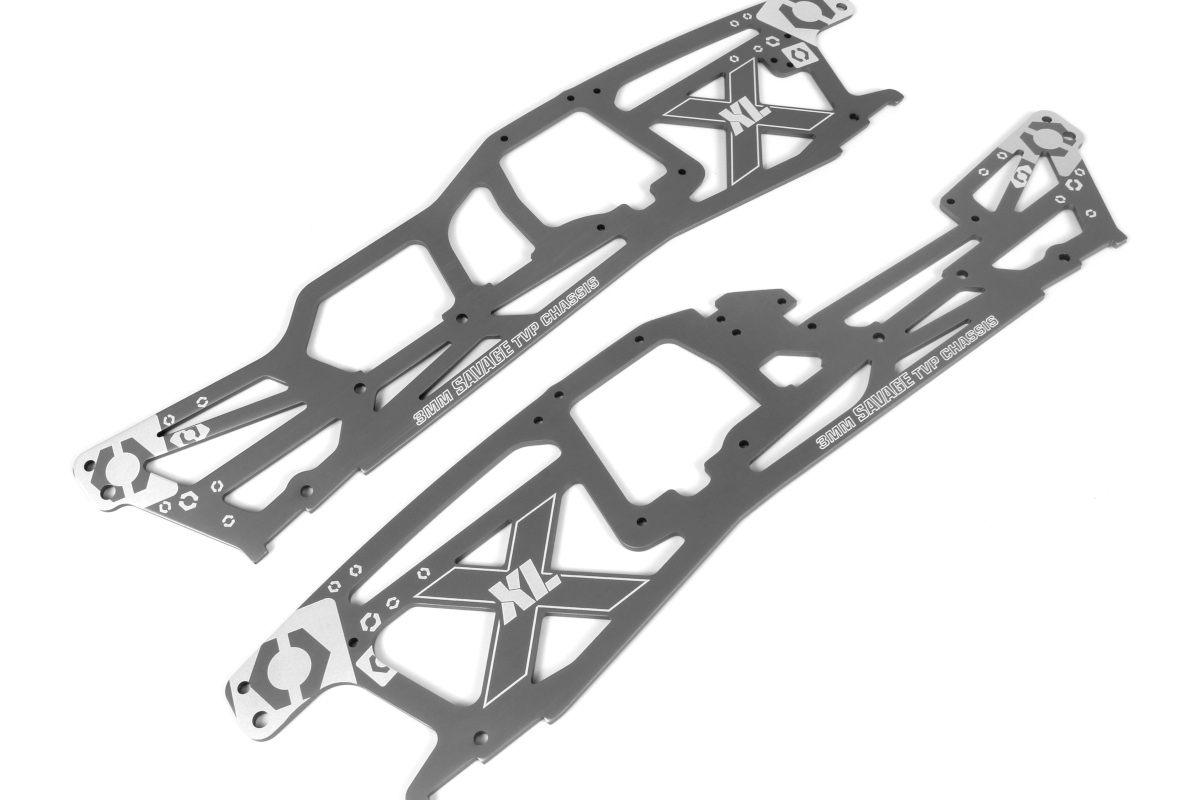 HPI TVP Chassis Set (Savage XL 5.9/Gunmetal) 160112